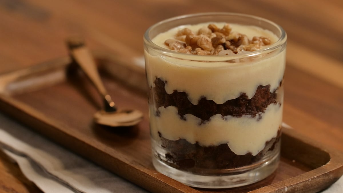 Pavê de brownie