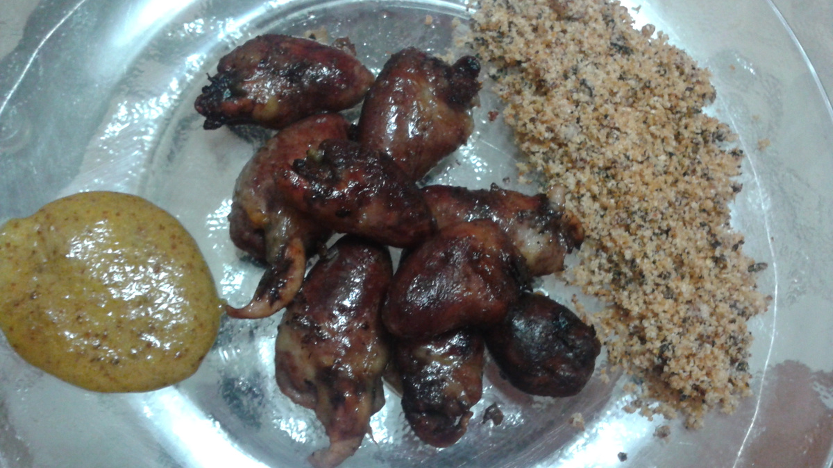 Coração de galinha ao forno