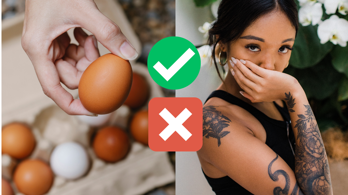 Pode comer ovo quando faz tatuagem? Descubra se alimento interfere na ...