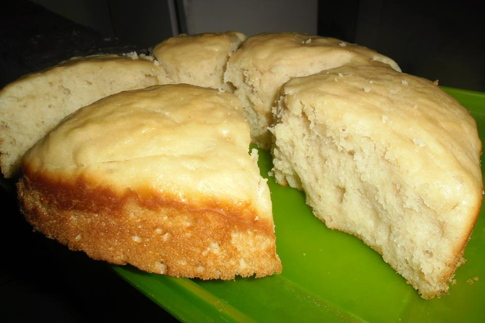Pão com fermento caseiro