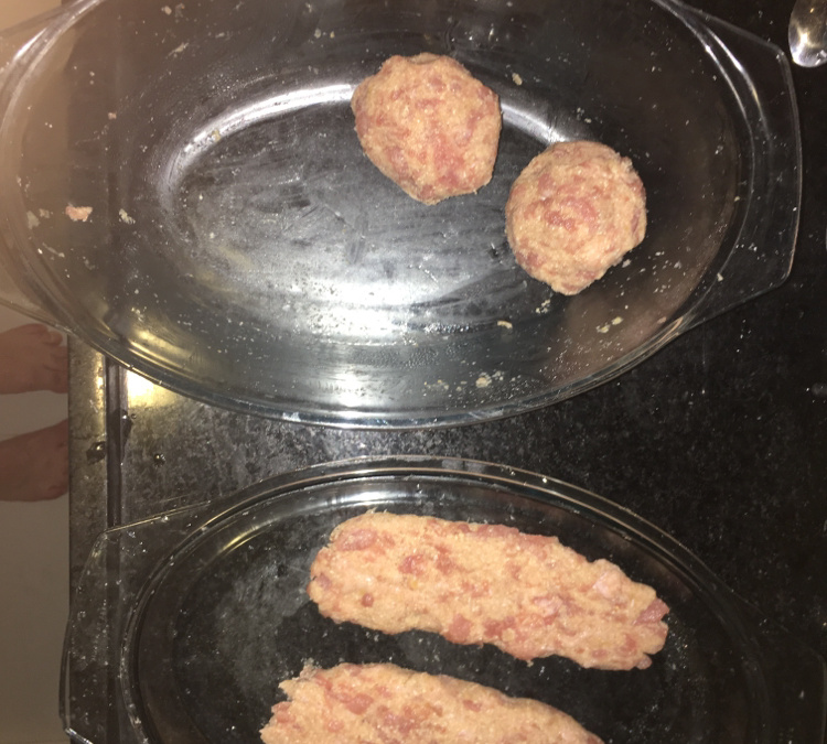 Hambúrguer de calabresa
