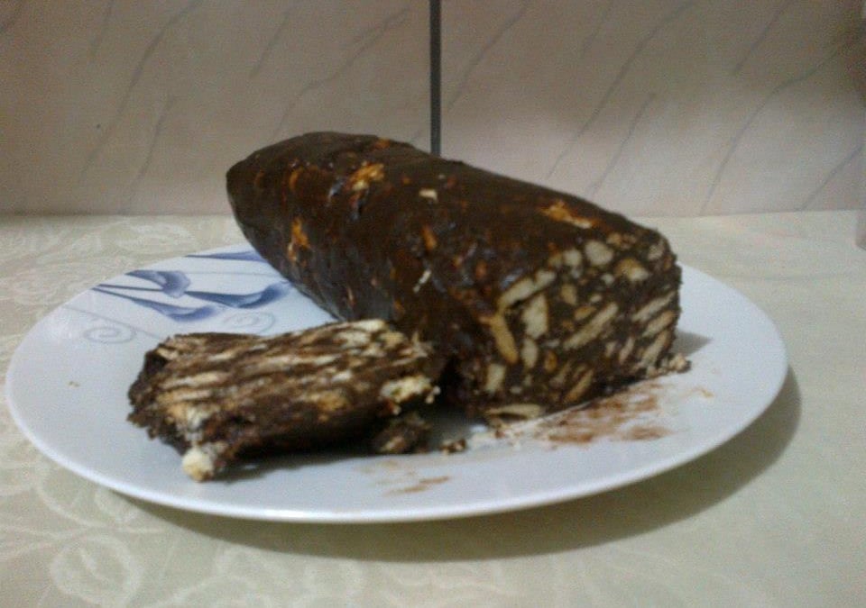 Salame de chocolate