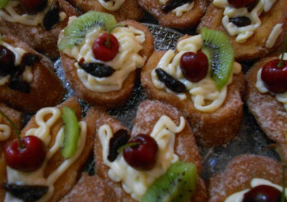 Rabanadas decorativas deliciosas