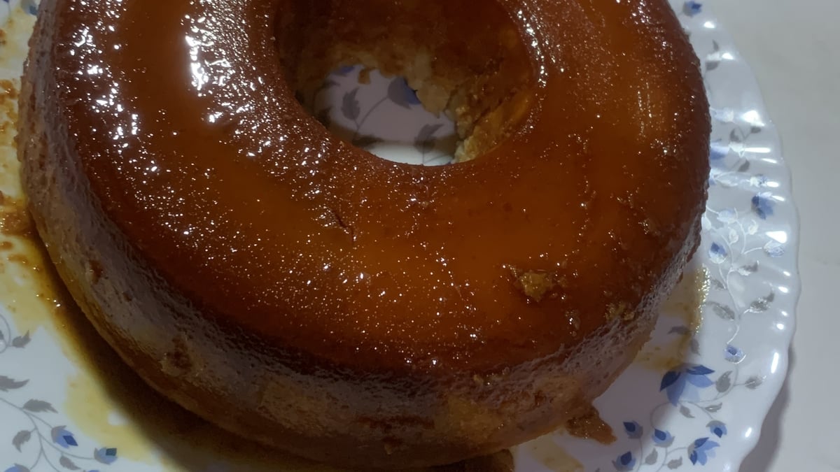 Pudim queijadinha
