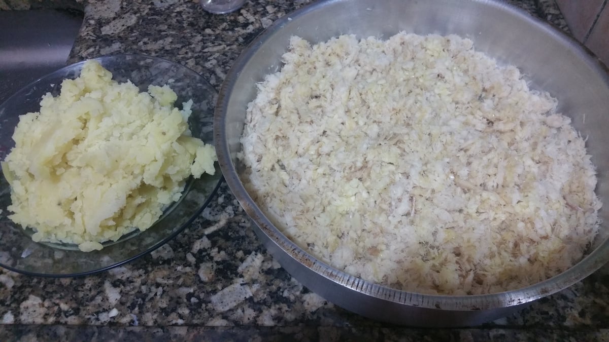 Bolinho de bacalhau