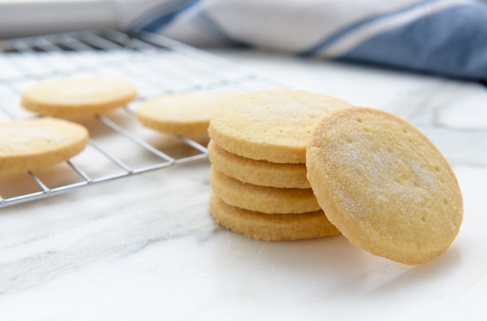 Biscoito amanteigado caseiro