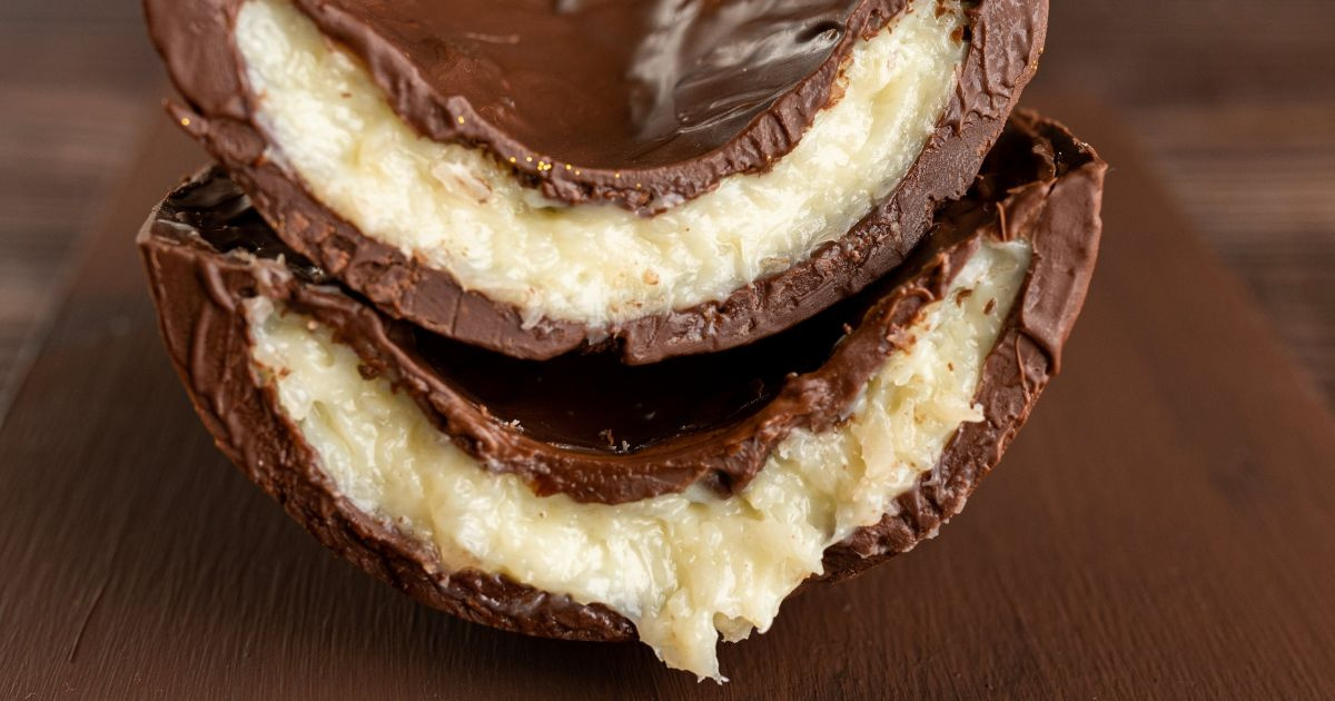 Ovos de páscoa estilo trufas de beijinho