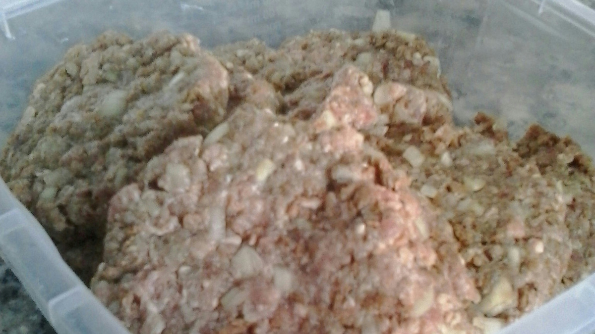Hamburguer com soja