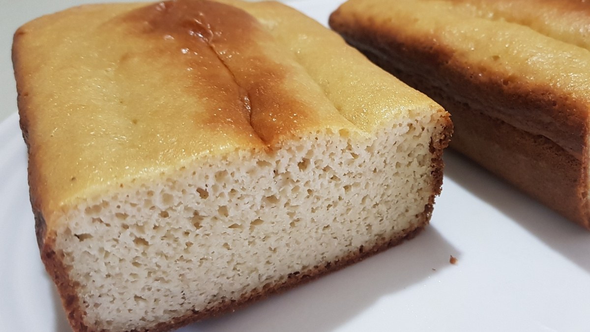 Pão caseiro low carb