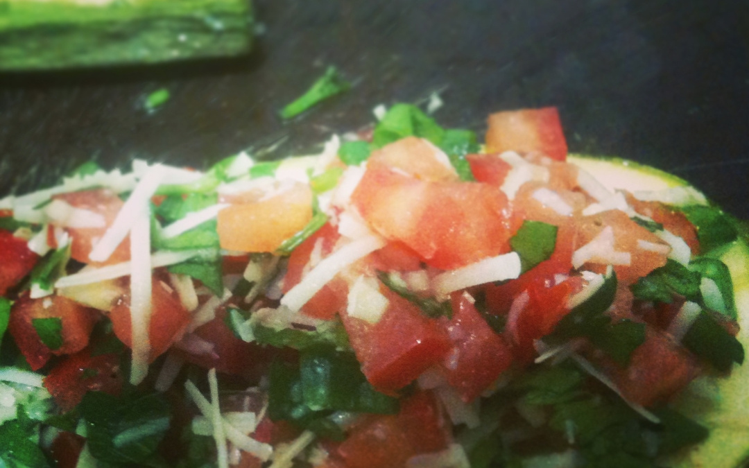 Bruschetta de abobrinha (light)