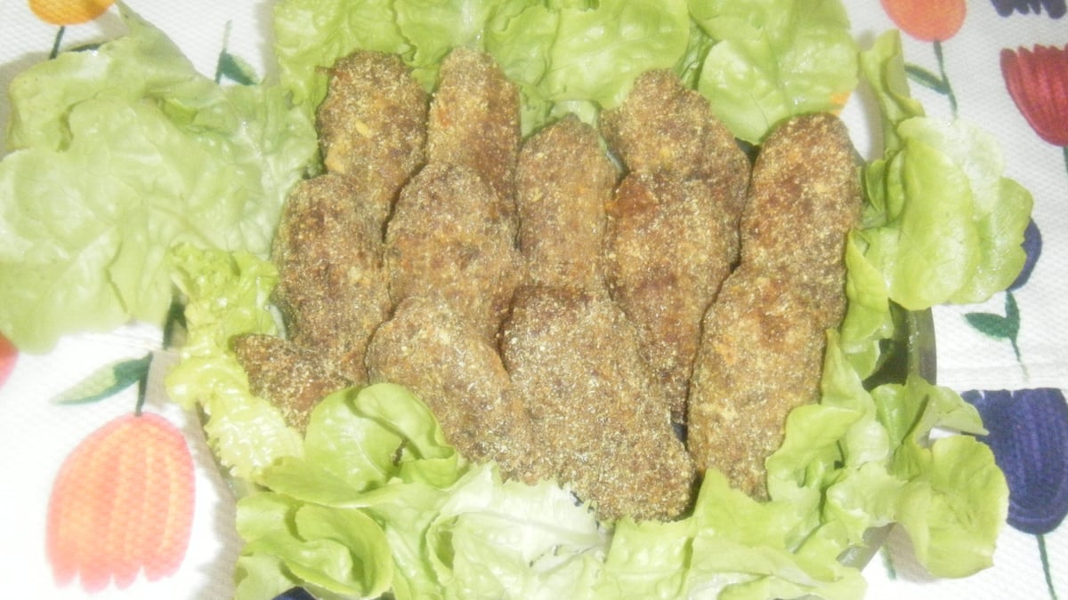 Croquete de carne da Tia Lulu
