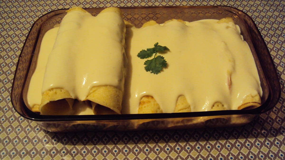 Panqueca de Presunto e Queijo