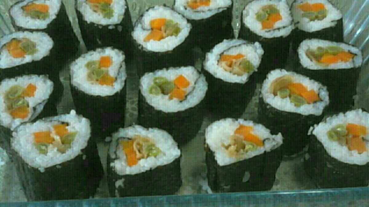 Arroz para hacer sushi Receta de milandebrera- Cookpad