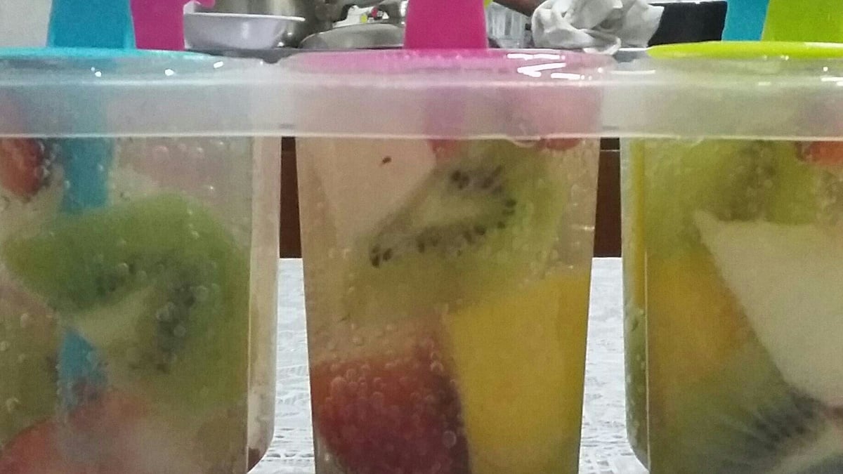 Picolé de frutas
