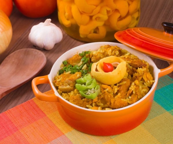 Arroz com pequi
