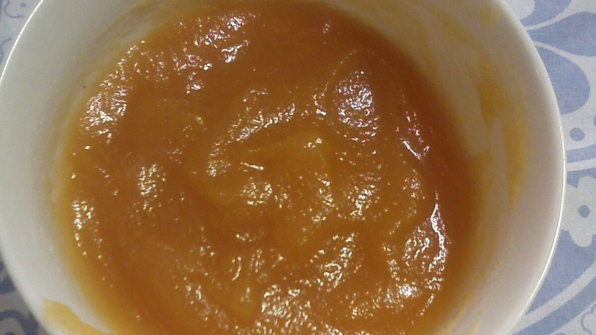 Purê de maçã