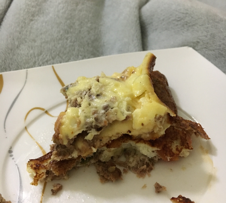 Torta de atum low carb
