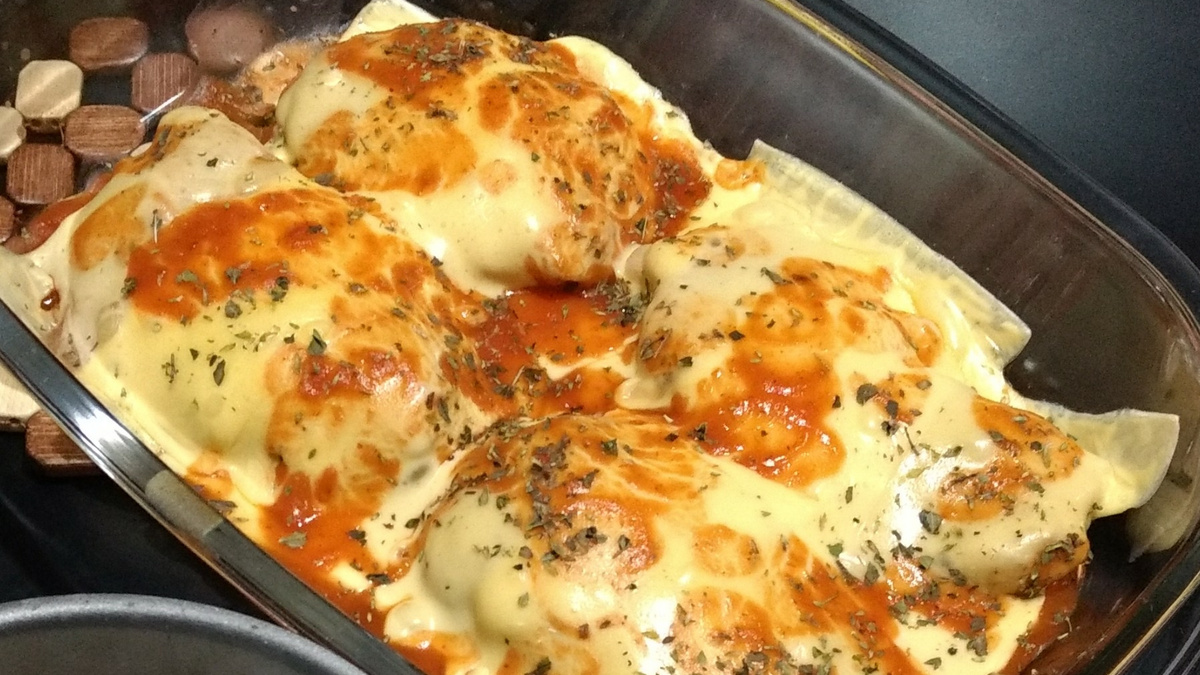Frango à parmegiana