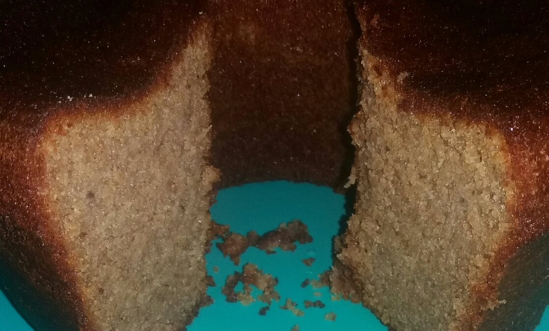 Bolo de banana com farinha de rosca