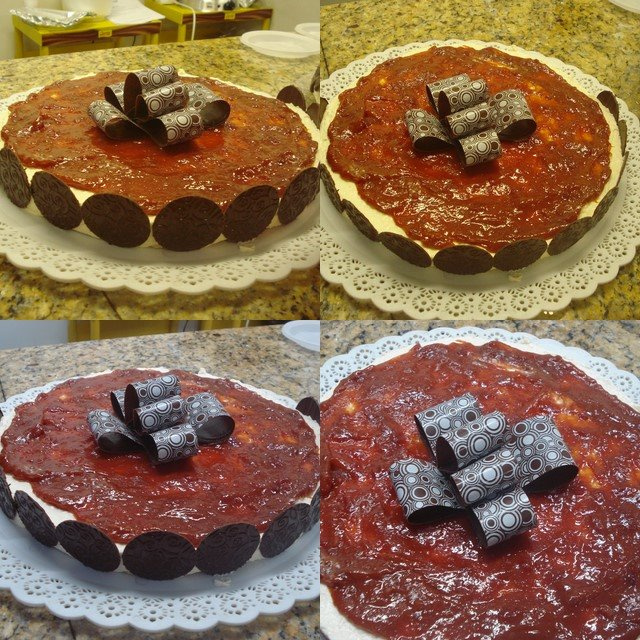 Torta Holandesa Romeu e Julieta