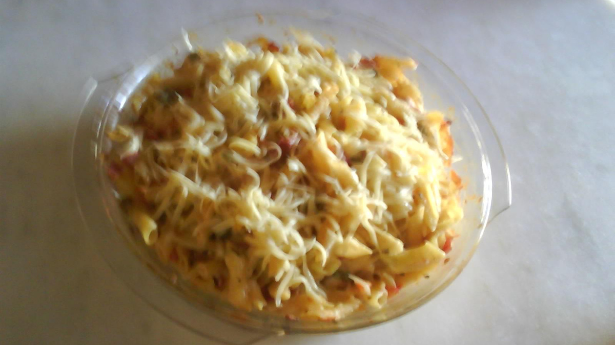 Macarrão pizza