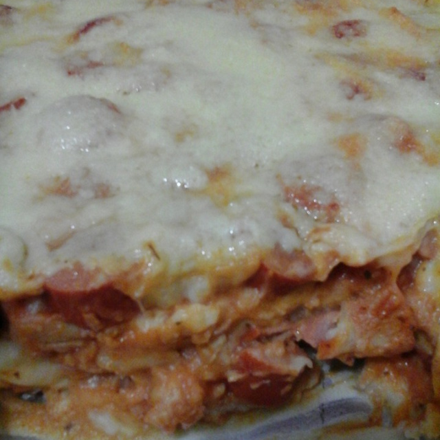 Hot dog de forno