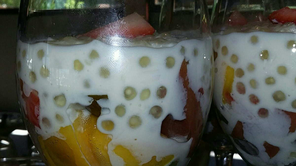 Sagu de frutas