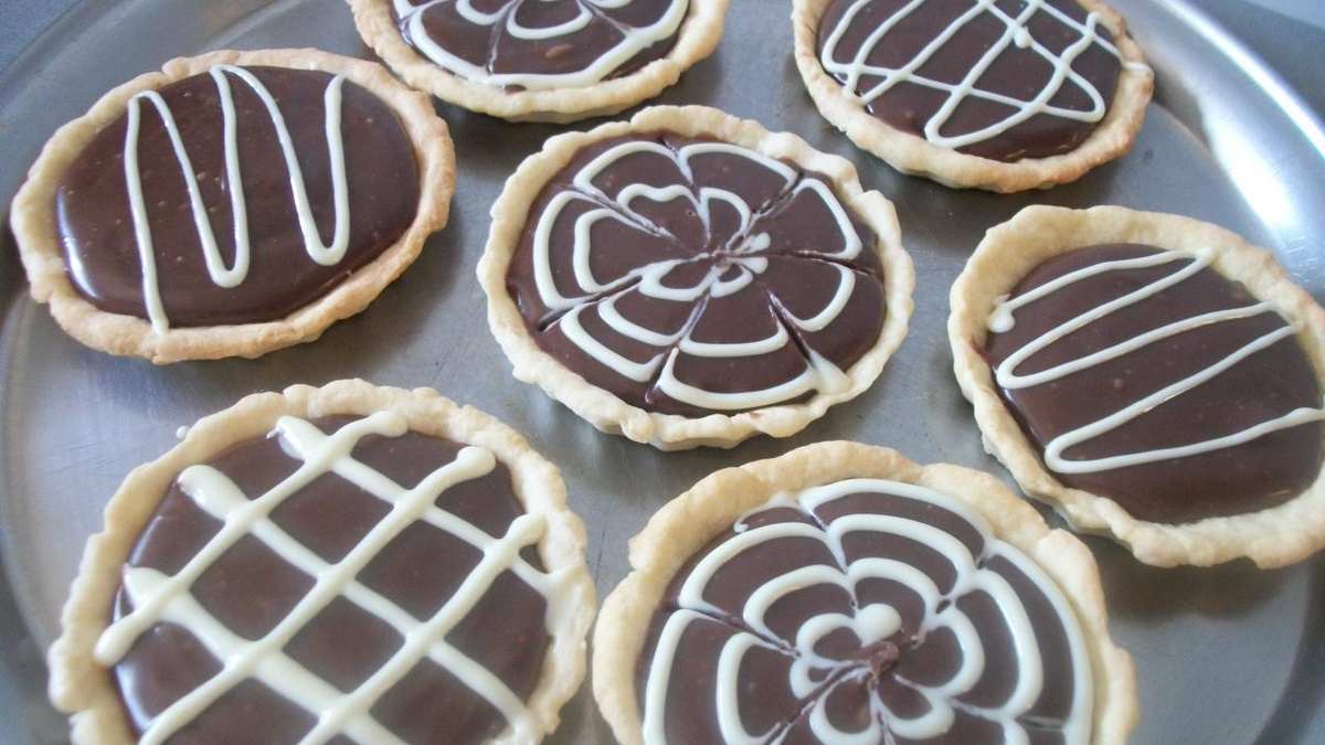 Tortinha de chocolate