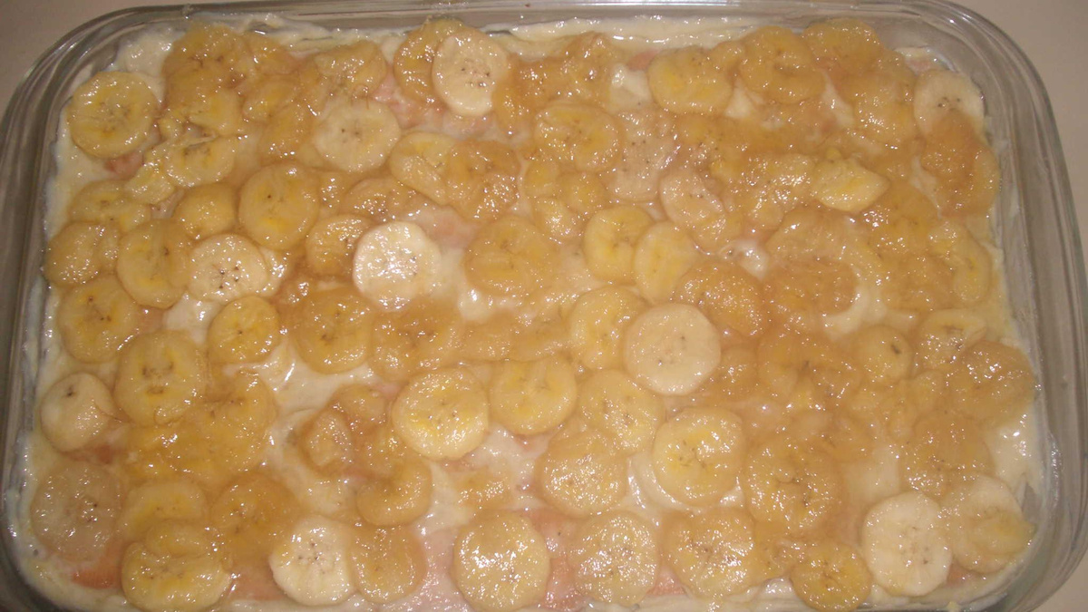Pavê de banana