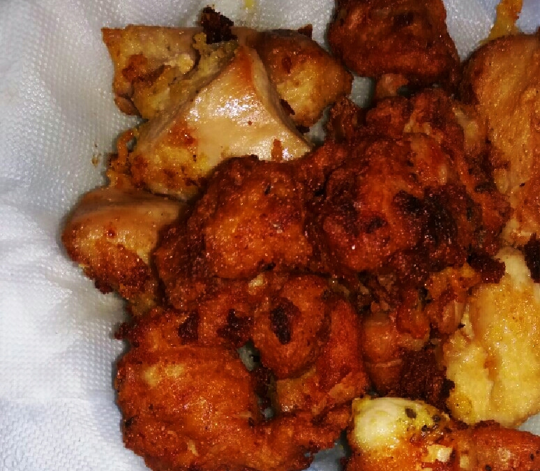 Frango com casquinha crocante