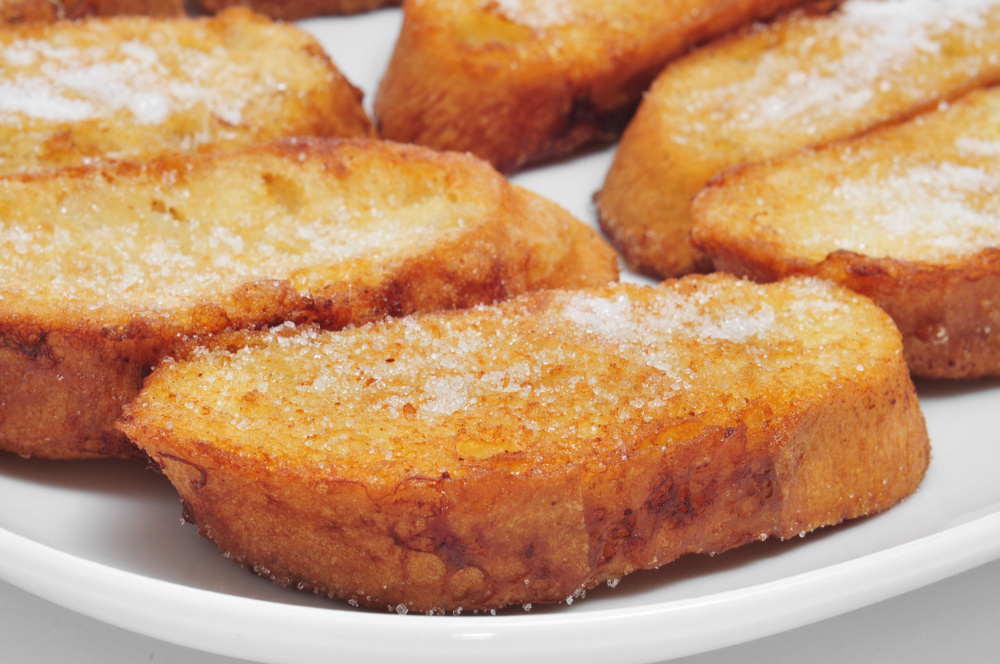 Rabanada de forno light