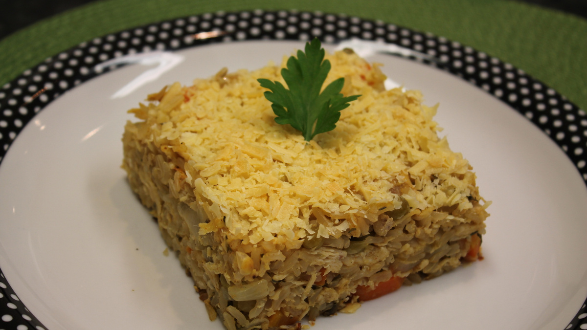 Arroz de forno light