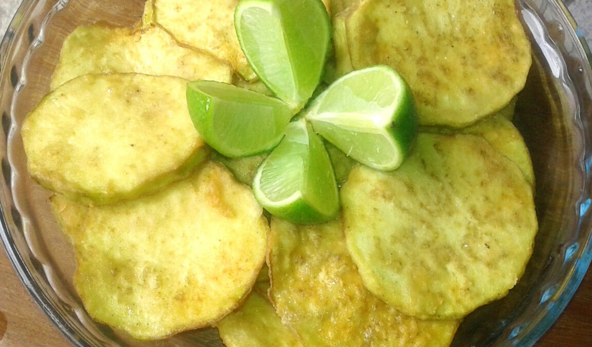 Beringela Frita