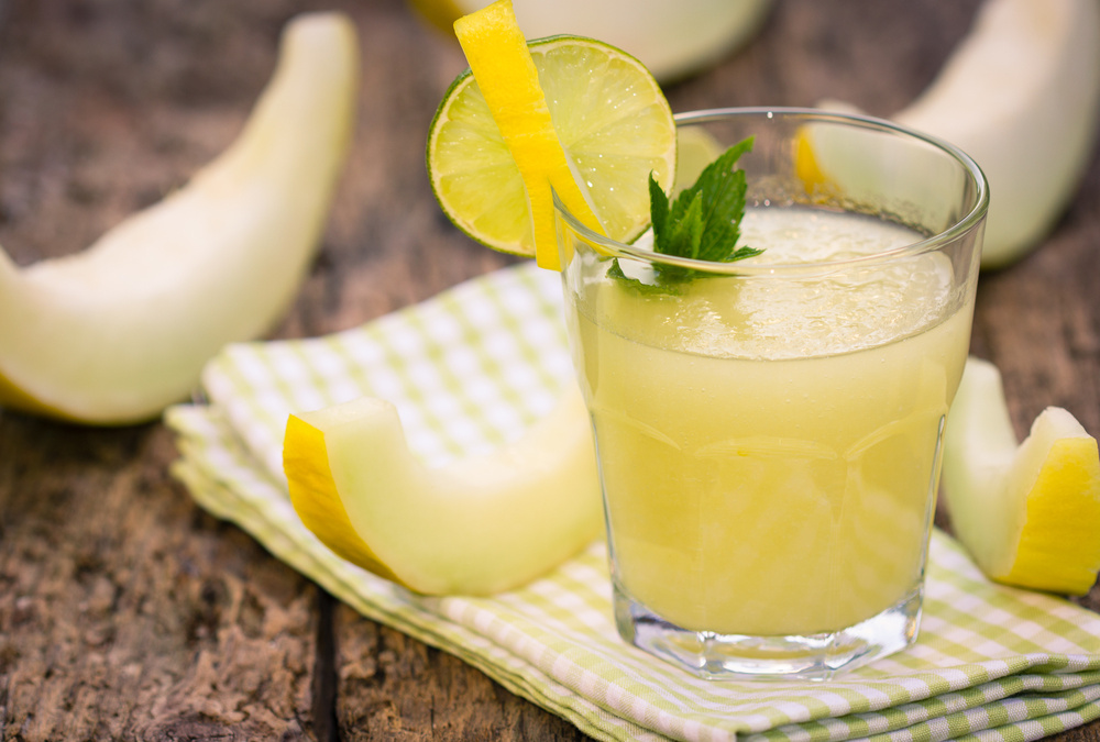 Suco de melão com limão