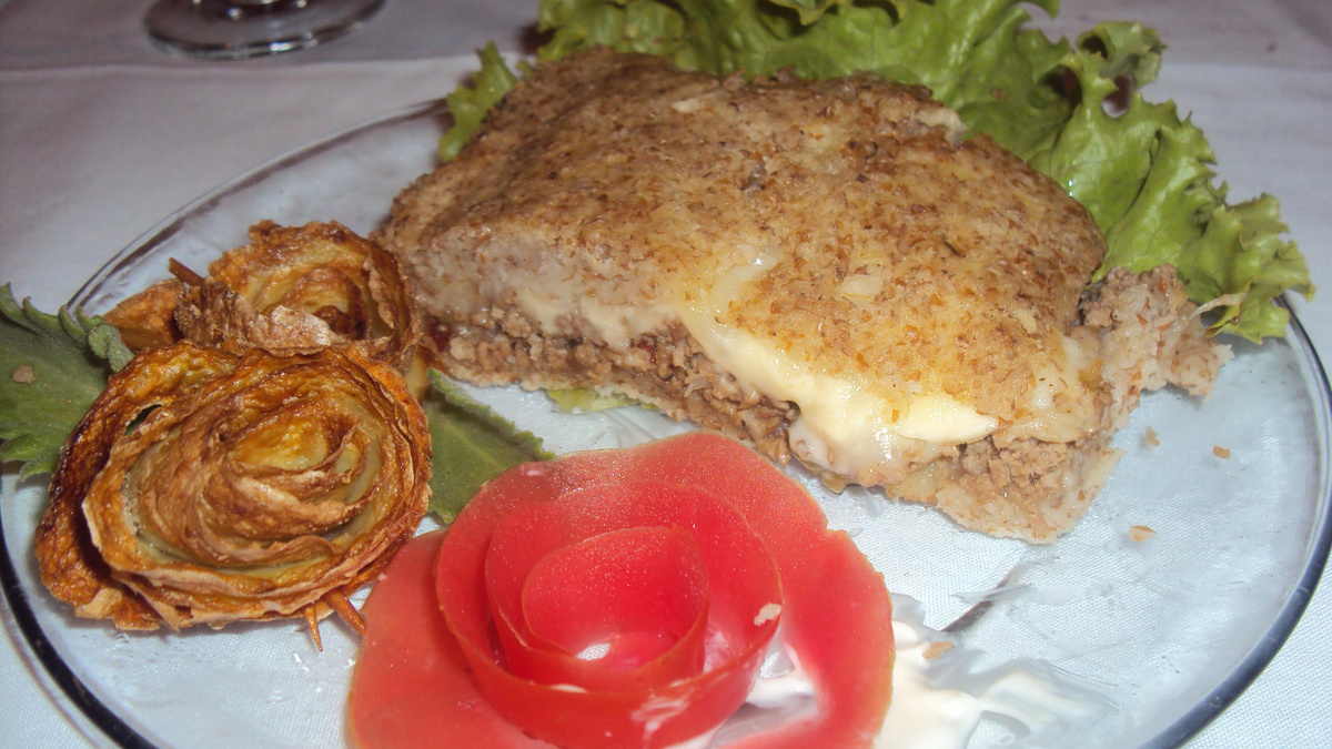 Quibe de batata assado