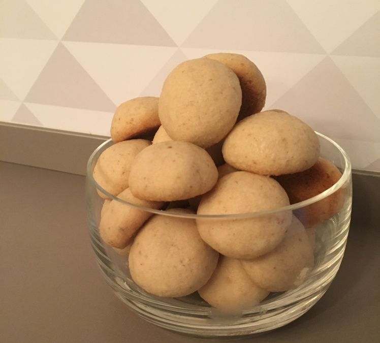 Bolachinha de nozes delícia