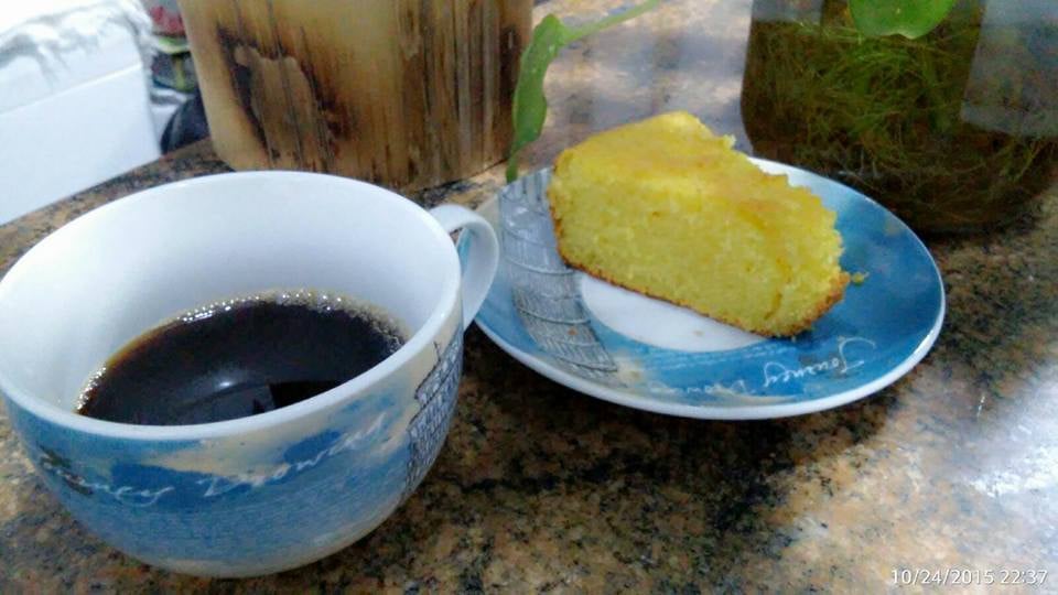 Bolo de milho cremoso