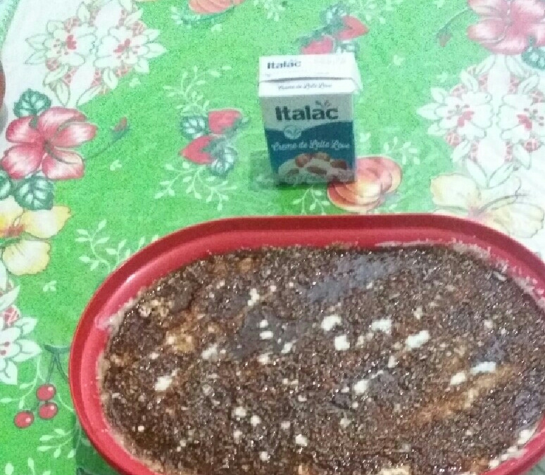 Manjar de leite condensado e coco