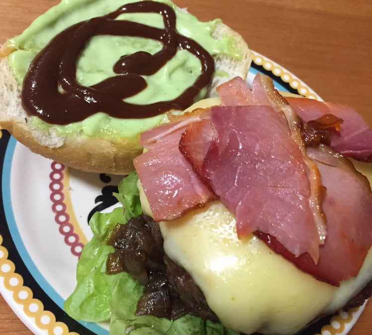 Hambúrguer barbecue