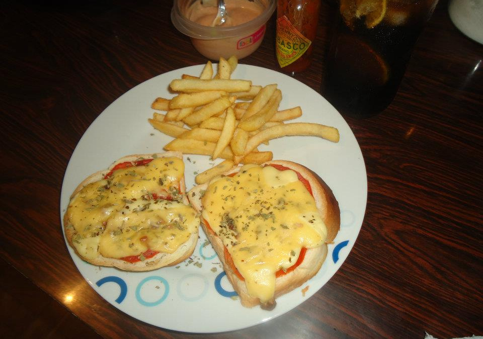 Pizza no pão