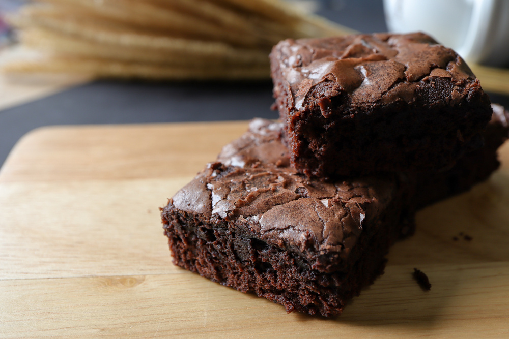 Brownie de chocolate na air fryer