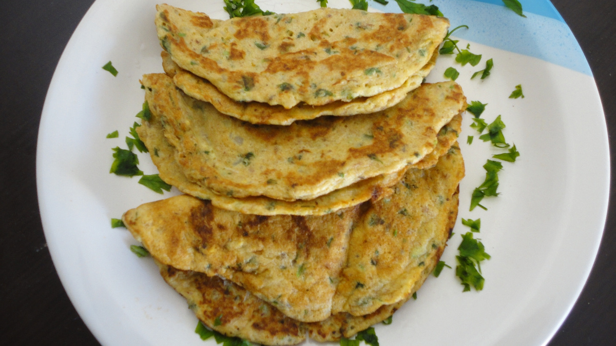 Omelete de atum