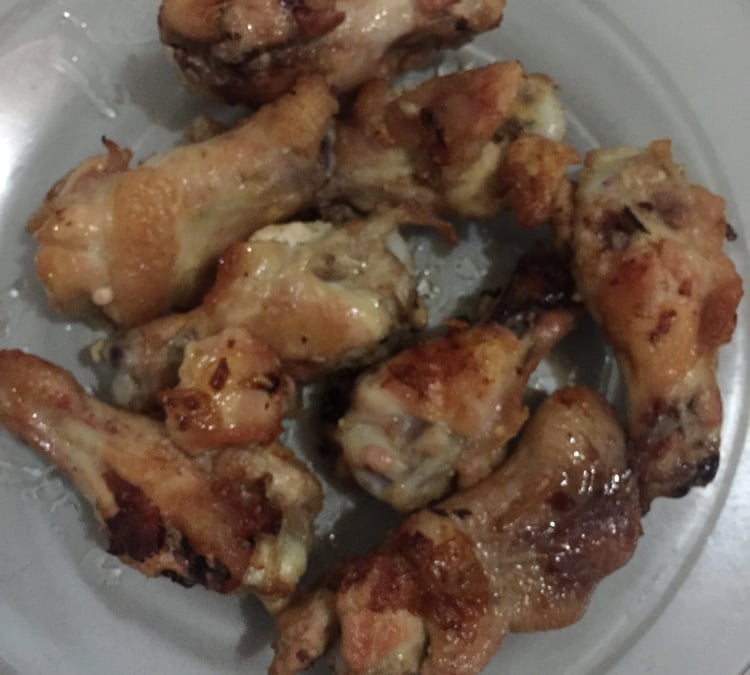 Frango à passarinho assado