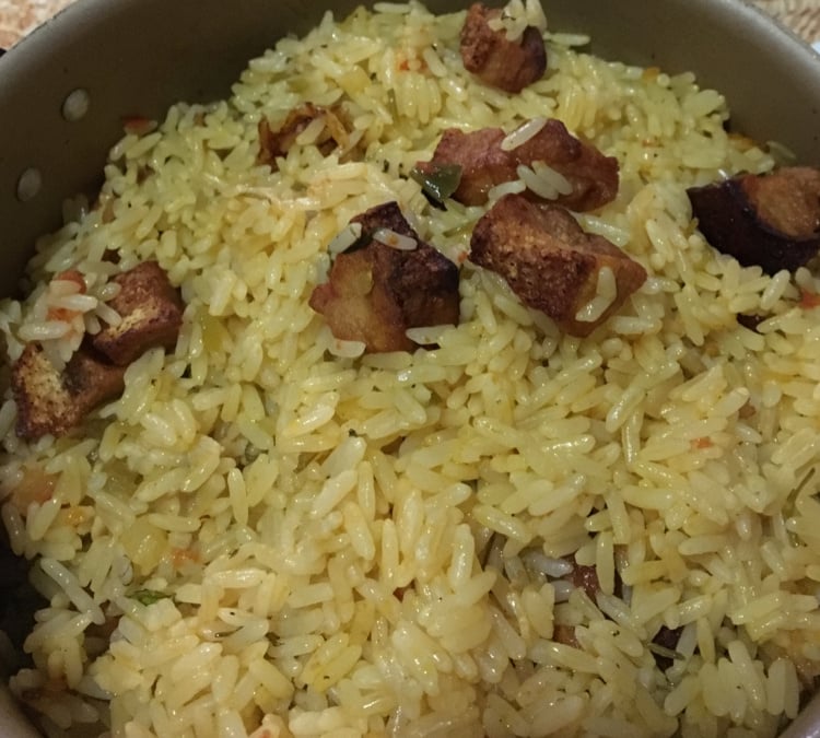 Arroz de Toucinho