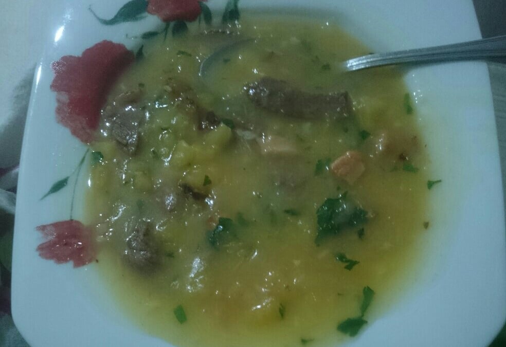 Sopa de mandioca