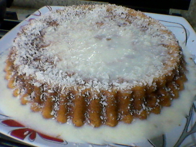 Bolo queijadinha