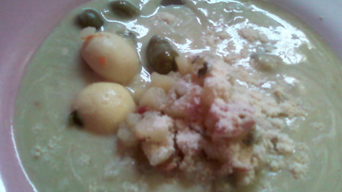 Caldo Cremoso com vegetais