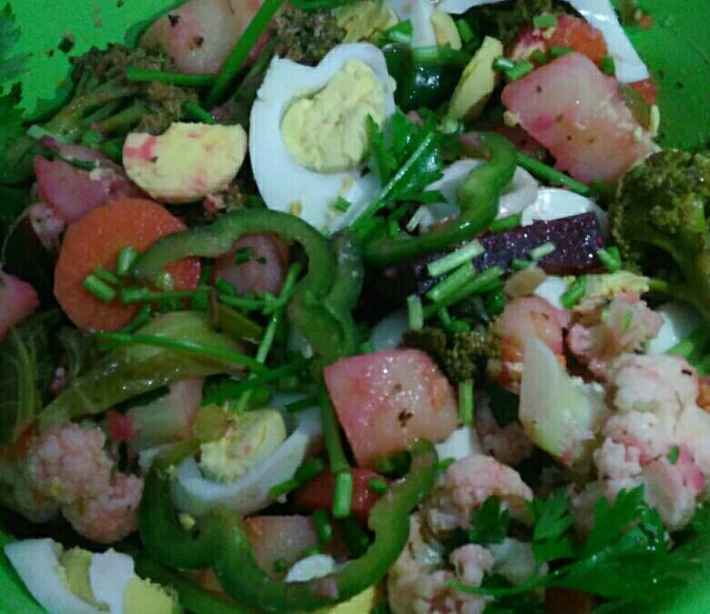 Salada de verduras verduras