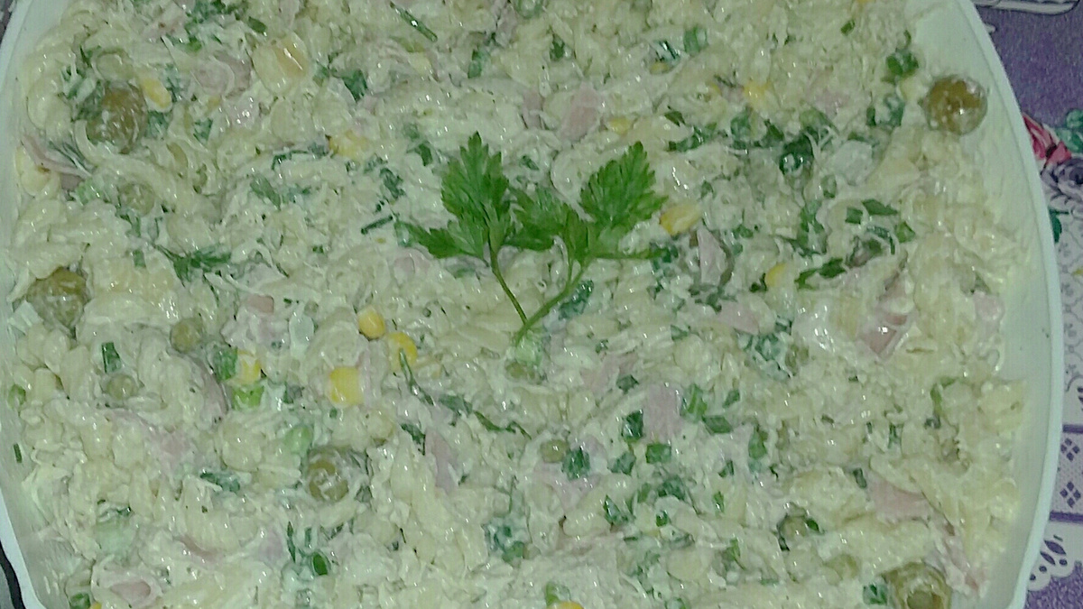 Salada de macarrão