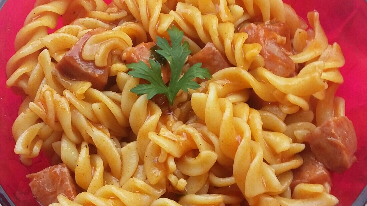 Macarronada à calabresa